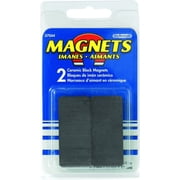 Master Magnetics Block Magnet 07044 - Square Shape - 2 Piece, 0.875 In