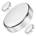 thumbnail image 1 of Master Magnetics Neodymium Magnet Discs - 0.709" Diameter, 0.118" Thick, 7 lb. Pull, Nickel Plate, Pack of 3, 07047, 1 of 6