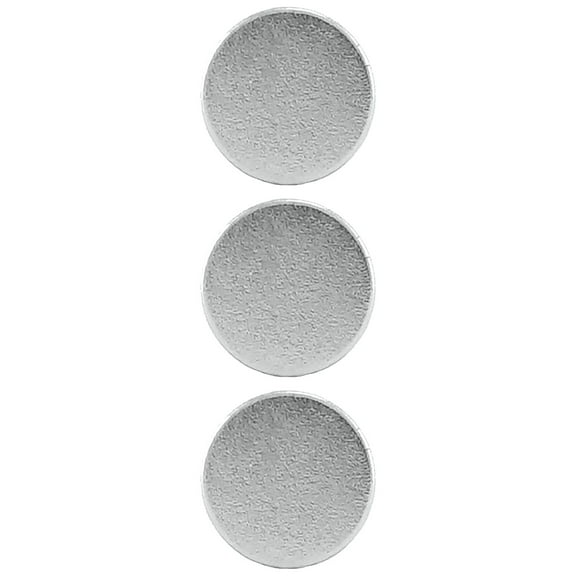 Master Magnetics Neodymium Magnet Discs - 0.709" Diameter, 0.118" Thick, 7 lb. Pull, Nickel Plate, Pack of 3, 07047