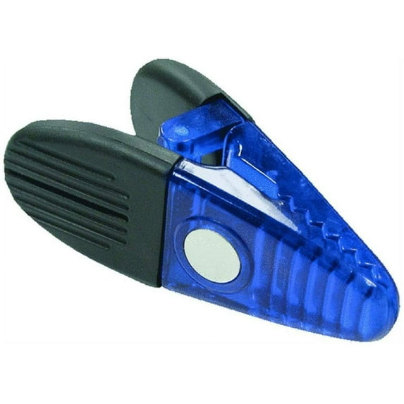 Master Magnetics Magnetic Clip Large - Large Blue Magnet Clip - Pack Of 1, Blue