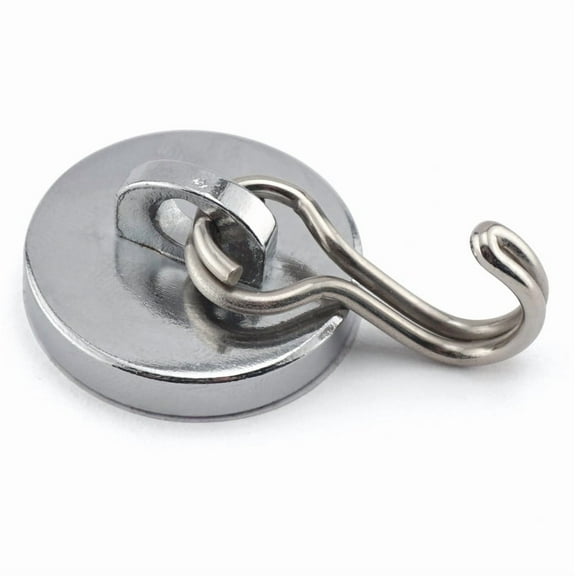Master Magnetics 07589 The Magnet Source Magnetic Hook, Silver