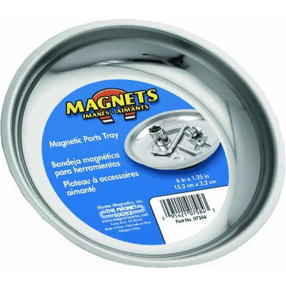 Master Magnetics 07684 6 in. Magnet Parts Tray