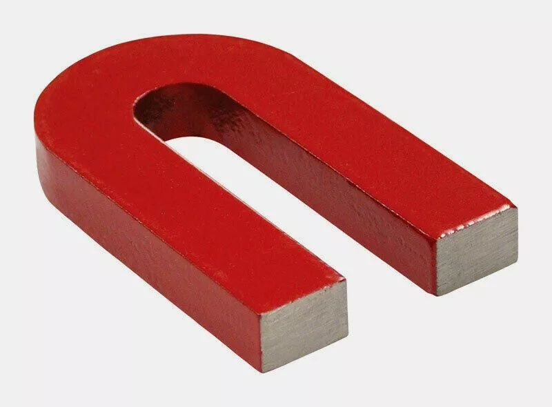 Master Magnetics 2.375 In. Alnico Horseshoe Magnet Red 3 Lb. Pull 1 Pk 07225 New