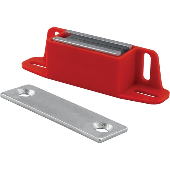 Master Magnetics 4.25 in. Ceramic Latch Magnet 50 lb. Pull 3.4 MGOe Red 1 pc.