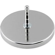 Master Magnetics Ceramic Hang-It Magnet RB100POST with Attached Grooved Post 200