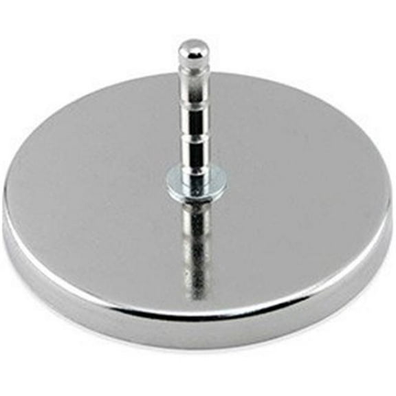 Master Magnetics Ceramic Hang-It Magnet RB100POST with Attached Grooved Post 200
