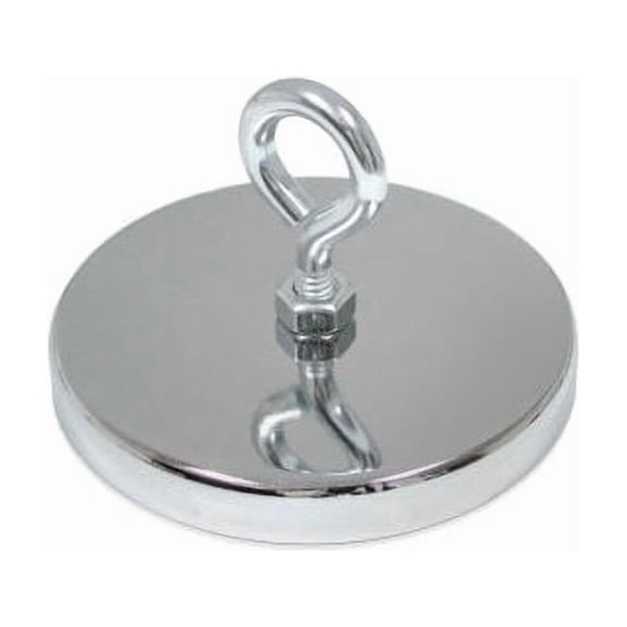 Master Magnetics Ceramic Hang-It Magnet RB80EB with Attached Eyebolt 95 Lbs. Pul
