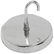 Master Magnetics B1798430 Ceramic Magnetic Hook - 20 lbs Pull Nickel - Chrome Plating