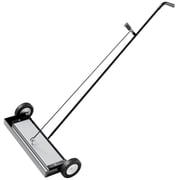 Master Magnetics Heavy Duty Magnetic Sweeper - Heavy Duty Push-Type with Release, 24" Sweeping Width, MFSM24RX