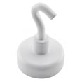 thumbnail image 1 of Master Magnetics Inc 07290 2 Count White Magnetic Hooks, 1 of 8