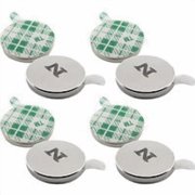 Master Magnetics MagnetSource Neodymium Disc Magnet with Adhesive - Pack of 2 Jobsite Supply Pack