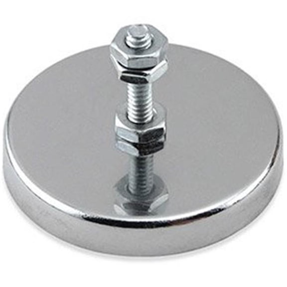 Master Magnetics Neodymium Mount-It Magnet RB50B3N-NEO with Attached Screw and N