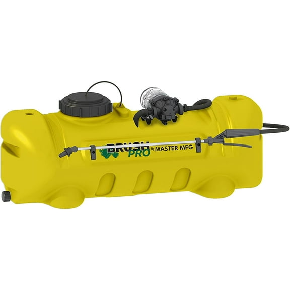 Master Manufacturing SSX-02-015A-B 15 gallon Brush Pro ATV & UTV Spot Sprayer - Flojet 1.6Gpm, Diesel Mix Compatible