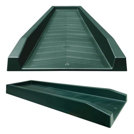 Master Mark Chevron Splashblock Green Gutter Downspout 24”