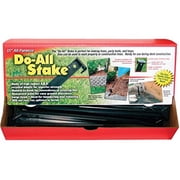 Master Mark Do-All Stake 15 in. H Plastic Black Edging Stake