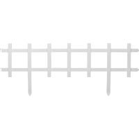 Master Mark Plastics Cape Cod Decorative Border Fence - Pack of 2
