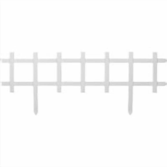 Master Mark Plastics Cape Cod Decorative Border Fence - Pack of 5