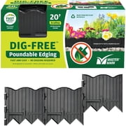 Master Mark Plastics Master Mark Dig-Free Lawn Edging - Pack of 6