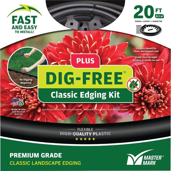 Master Mark Plastics Master Mark Dig Free Lawn Edging - Single Pack