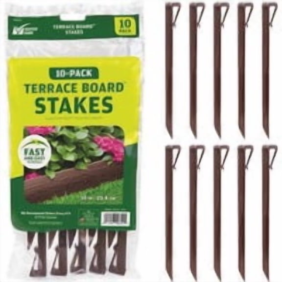 Master Mark Plastics Master Mark Terrace Board Edging Stakes - Pack of 24