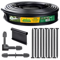Master Mark, Plastic Paver Edging, 1.5 in. x 60 ft., Black - Walmart.com