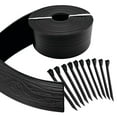 thumbnail image 1 of Master Mark Terrace Board Landscape Edging, Bender Board, Garden Edging Border (Black) Plastic 4 in. x 40 ft. with 10 Stakes, 1 of 8