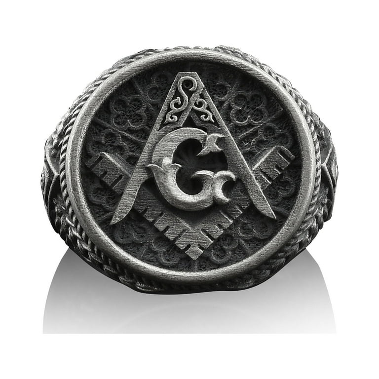 Masons Symbol Masonic Charm Sterling Silver Masons Symbol Masonic Charm Sterling Silver