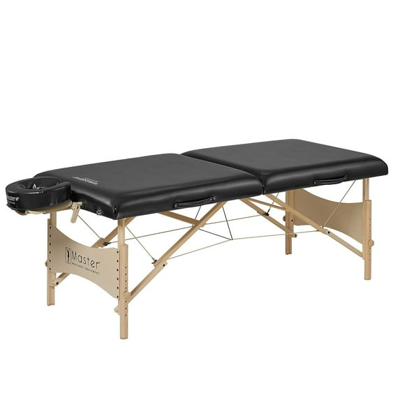 Master Massage 30" Balboa Pro Portable Massage Table Package Black (21005)