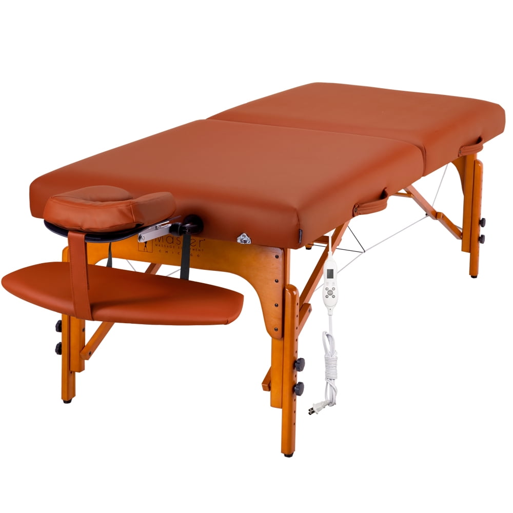 Master Massage 30" Santana ThermaTop Portable Massage Table Heating