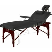 Master Massage 31" Montclair Salon Therma-Top Package Massage Table, Black