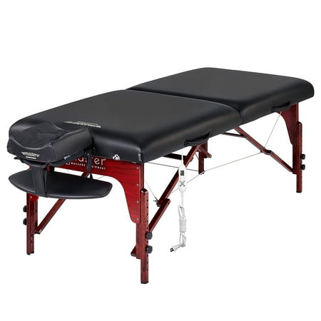 Master Massage 31" Montclair ThermaTop Portable Table Beauty Salon Bed Memory Foam Black