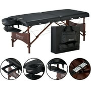 Master Massage Newport 30" Professional Portable Massage Table Package Black