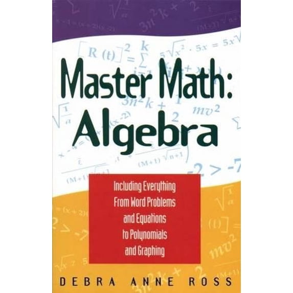 Pre-Owned Master Math: Algebra Paperback