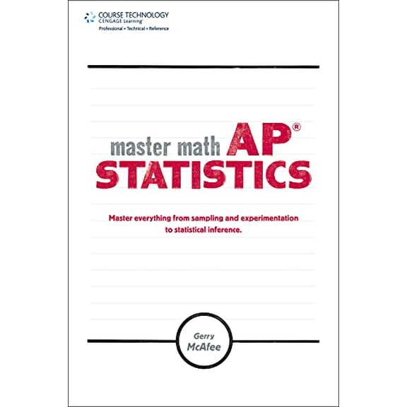 Pre-Owned Master Math: AP Statistics (Paperback) 1435456270 9781435456273