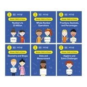Math - No Problem! Collection of 6 Workbooks, Grade 5 Ages 10-11 Master Math at Home