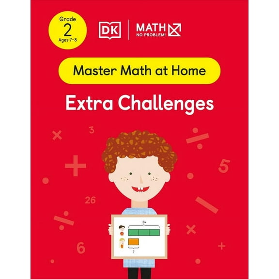 Master Math at Home: Math - No Problem! Extra Challenges, Grade 2 Ages 7-8 (Paperback)