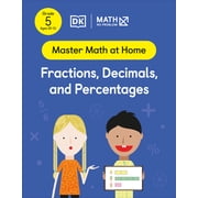 Master Math at Home Math - No Problem! Fractions, Decimals and Percentages, Grade 5 Ages 10-11 Paperback