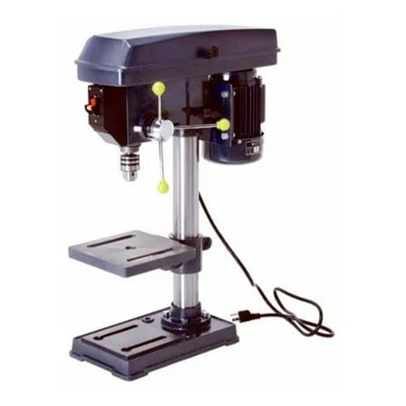 Master Mechanic 10-Inch Bench Mount Drill Press with 5 Speed 5/8 HP Motor