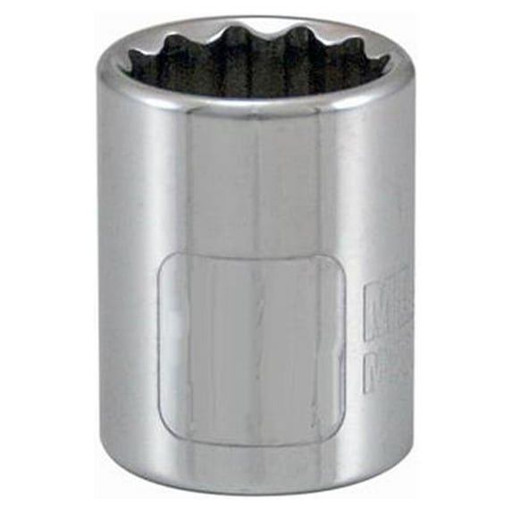 Master Mechanic 105080 3/8 In. Drive, 11/16 In., 12-Point Socket - Quantity 10