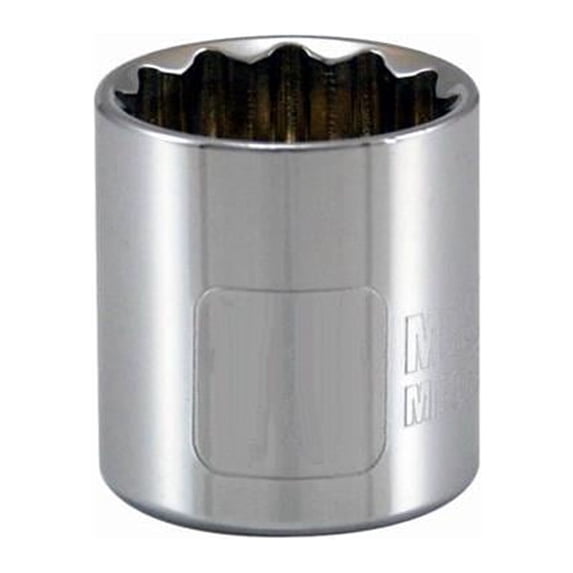 Master Mechanic 107334 Metric Socket, 12-Point, 3/8 In. Drive, 8mm - Quantity 10