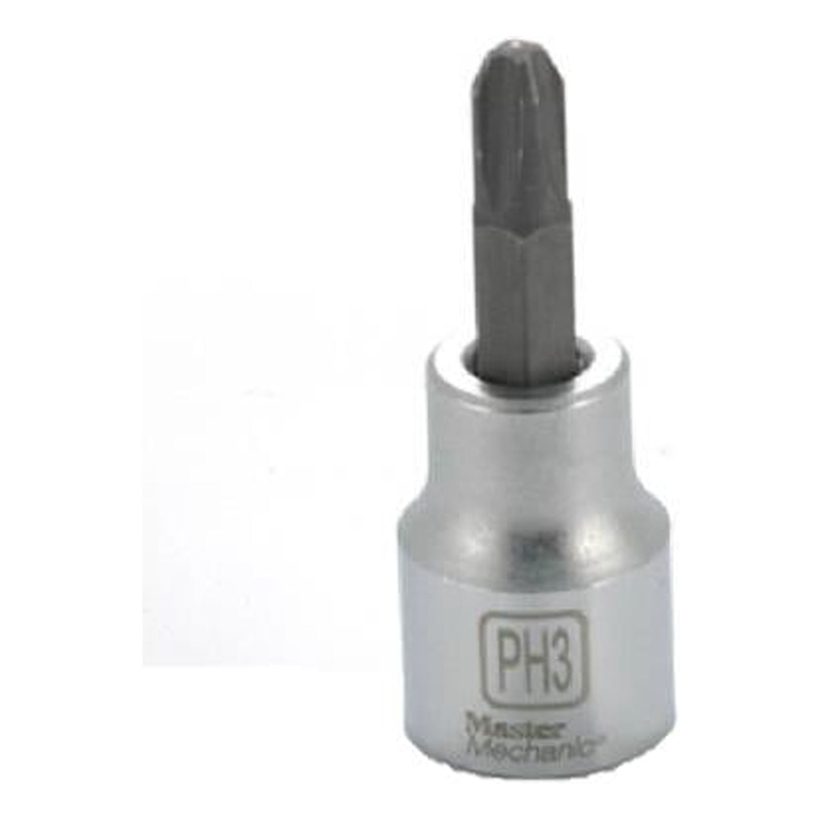 ●3-DEEP Master Mechanic 123976 3/8 In. Drive, #3 Phillips Bit Socket
