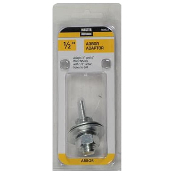 Master Mechanic 160522 Arbor Adaptor, 1/2-In. - Quantity 6