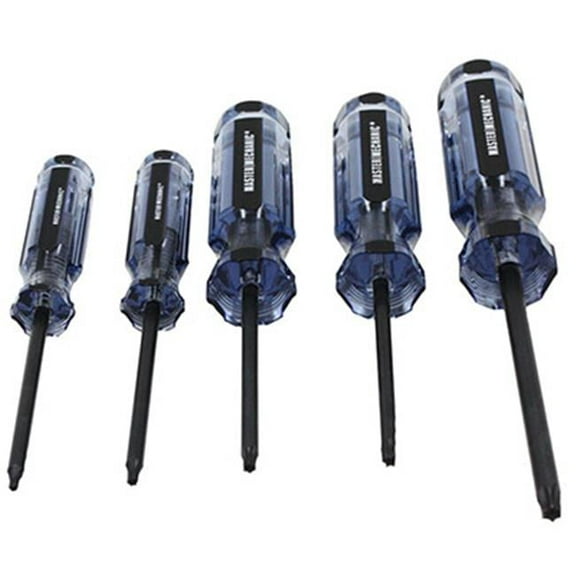 Master Mechanic 167488 5-Pc. Torx Screwdriver Set - Quantity 1