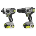 thumbnail image 1 of Master Mechanic 20V Compact Cordless Drill and Impact Driver Combo Tool Kit, 1 of 5
