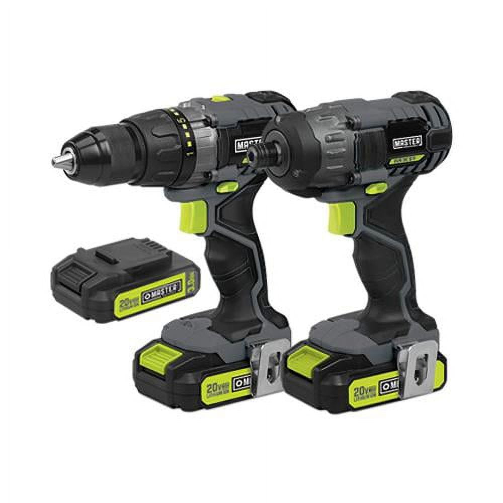 GALAX PRO 20 V Max Cordless Combo Kit, 20 N.m Impact Drill Driver