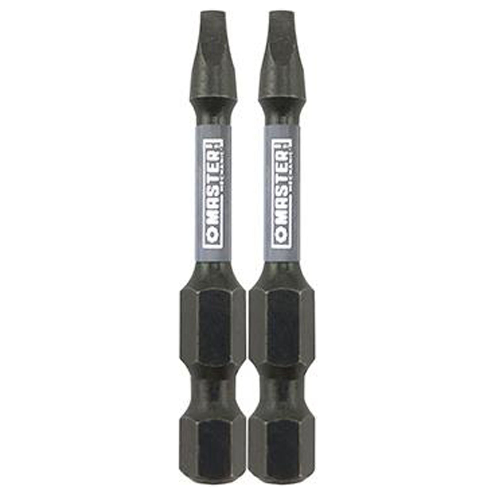 Master Mechanic 255392 Impact Power Bit, Square #2, 2-In., 2-Pk. - Quantity 6