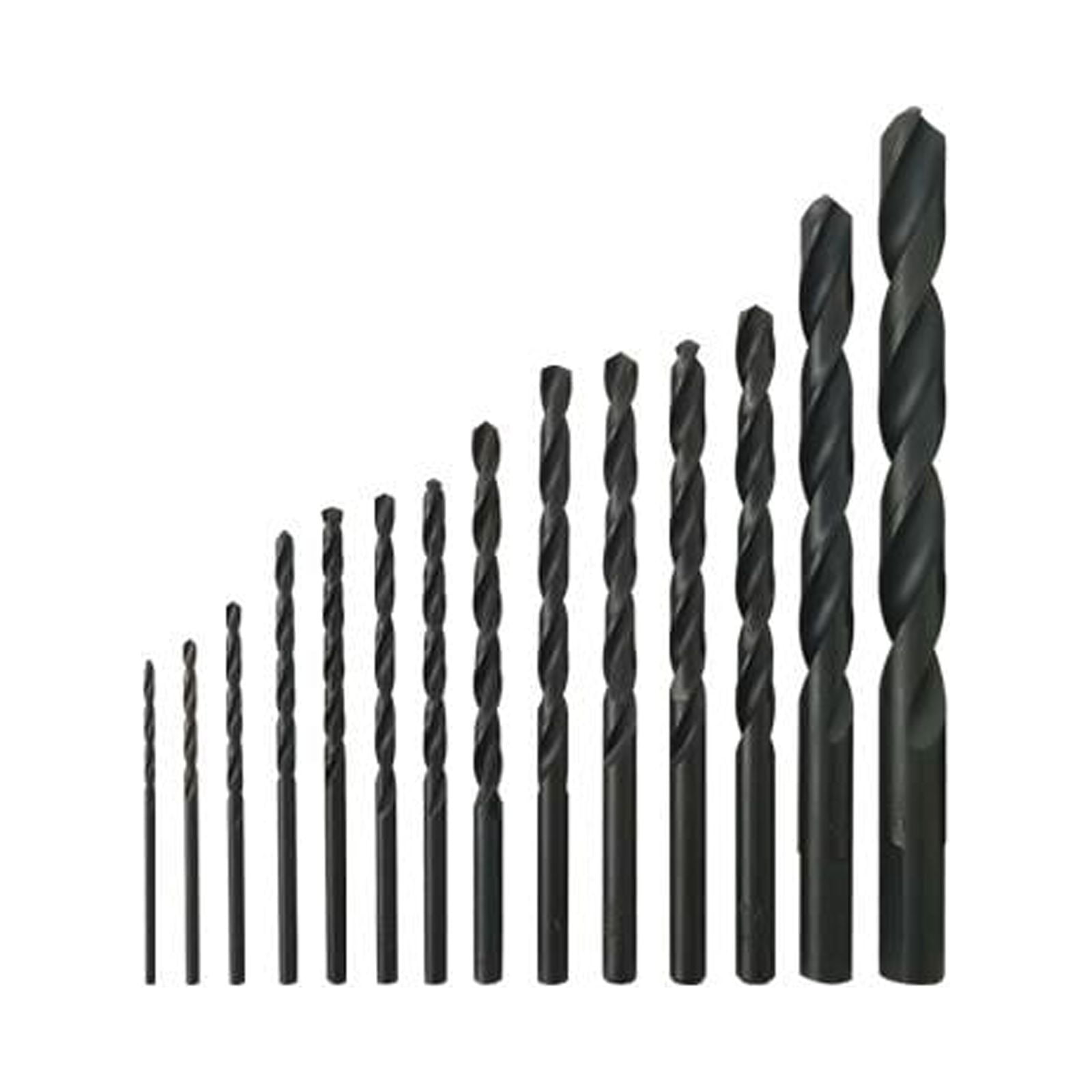 Master Mechanic 259514A 15-Pc. Drill Bit Set, Black Oxide - Quantity 6