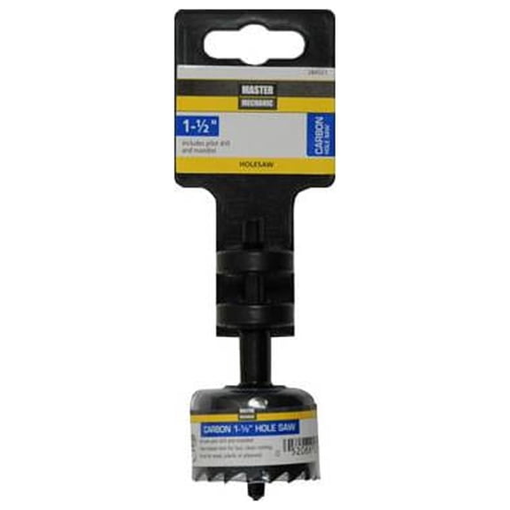 Master Mechanic 284521 Carbon Hole Saw, 1.5-In. - Quantity 20