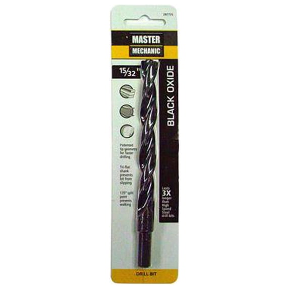 Master Mechanic 287725 Drill Bit, 15/32 x 5-3/4-In. - Quantity 1