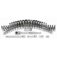 thumbnail image 1 of Master Mechanic 60 Piece Mechanics SAE Socket Tool Set, 3/8" Drive Bits, 1 of 5